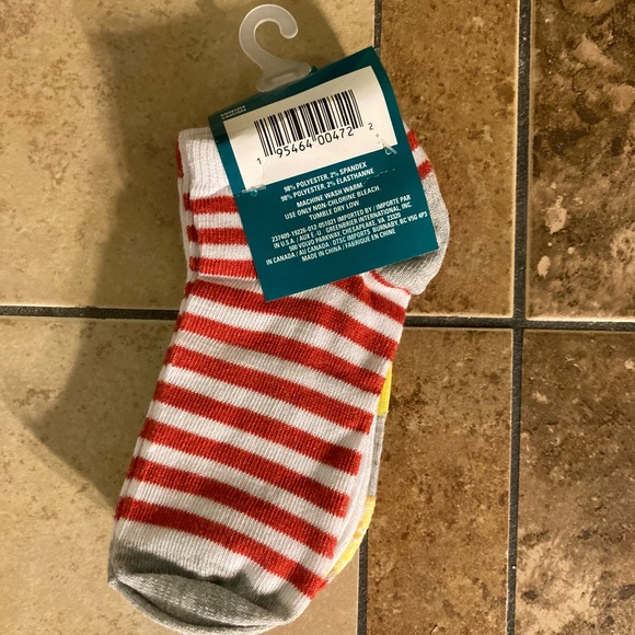 Kids Fruit socks 3 pack - Picture 2 of 3